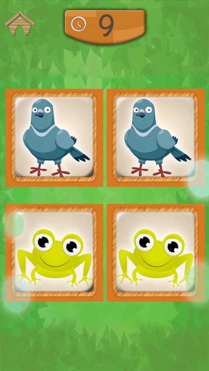 Animal pairs games - brain training