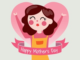 26 Animated HAPPy Mother's Day stickers