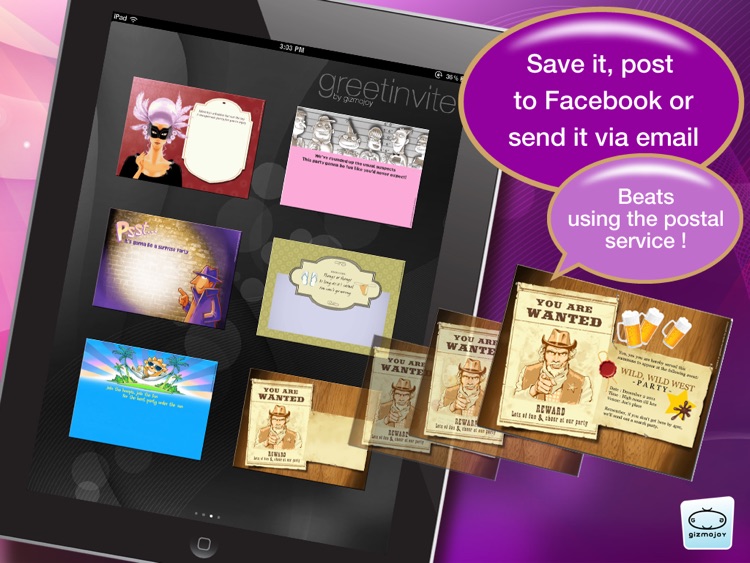greetinvite-PARTY INVITES screenshot-4