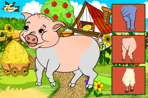 Veselé zvieratá pre dieti - náhled