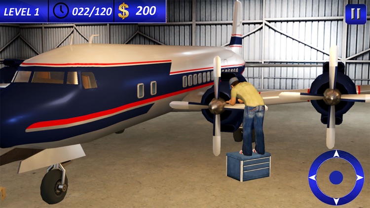 Airplane Mechanic Simulator - Pro screenshot-4