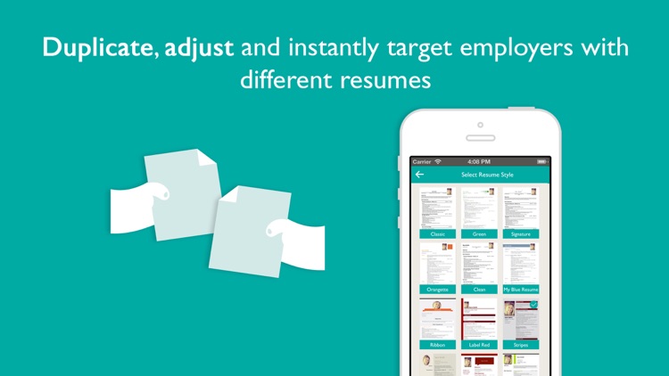 Resume Designer Pro: Produce elegant Resumes screenshot-3