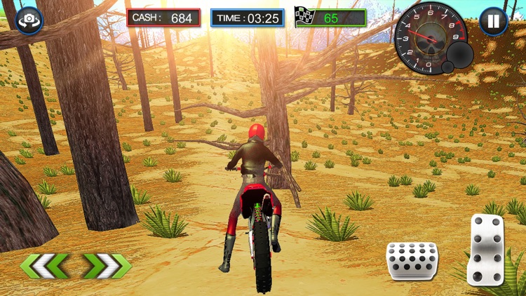 Fast Desert Bike Rivals : Crazy Uphill Driver screenshot-4