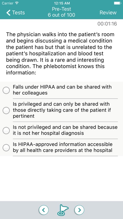 Phlebotomy Certification/Licensure Exam Prep 2017 screenshot-3