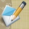 Creates beautiful interactive emails with photos, stylish fonts and web hyper links