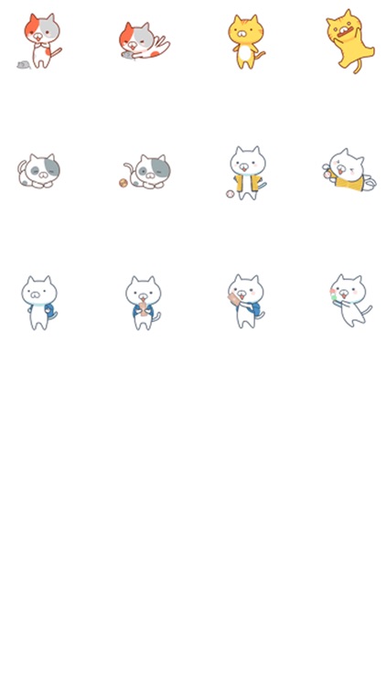ねこほいステッカー - カワイイ猫たち screenshot-3