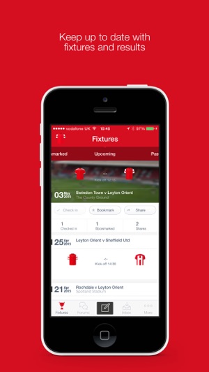 Fan App for Leyton Orient FC