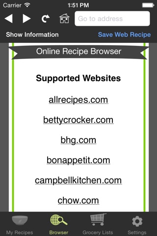 Oregano Recipe Manager for iPhone screenshot 4