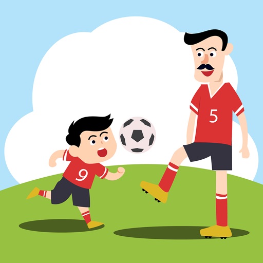 Sports Dad Happy Father's Day Stickers icon