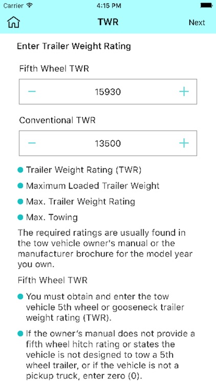 RV Tow Check