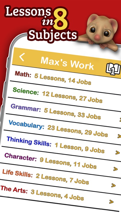 Orphs Chapter Book & Game: Grammar, Math & Science screenshot-3