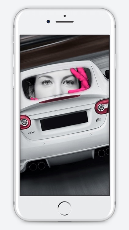 Car Photo Frame - Sports Car Photo Frame