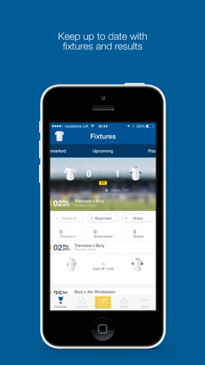 Fan App for Bury FC