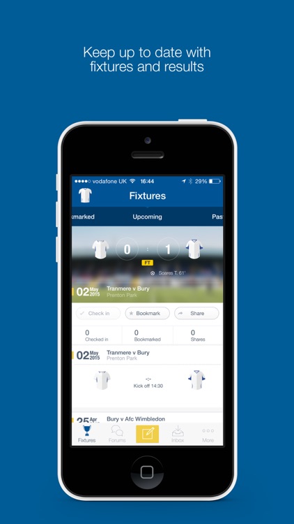Fan App for Bury FC