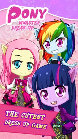 Game screenshot Pony Monster Fashion Dress Up Game for Girls mod apk