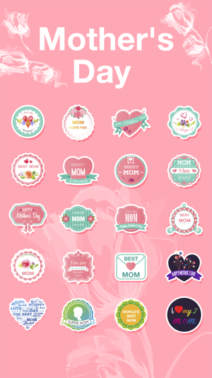 Cute Mother’s Day Sticker - Stickers for iMessage(圖2)-速報App