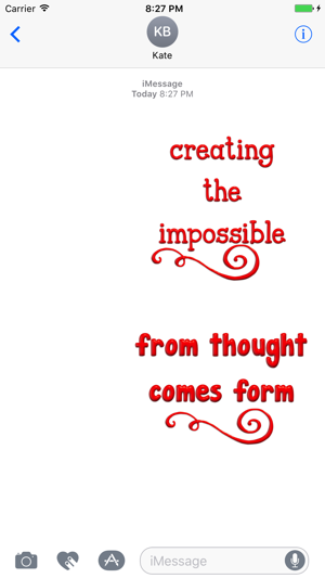 Creating the Impossible is Easy Stickers(圖2)-速報App