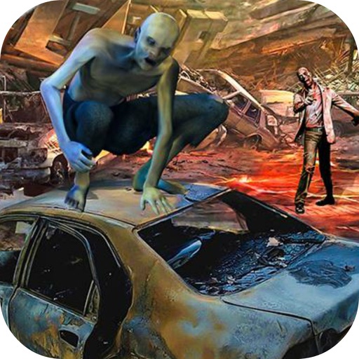 Crazy Car Crush Zombie icon