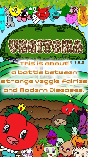 Vegitcha - Beat the Diseases with Veggie Powers! -(圖1)-速報App