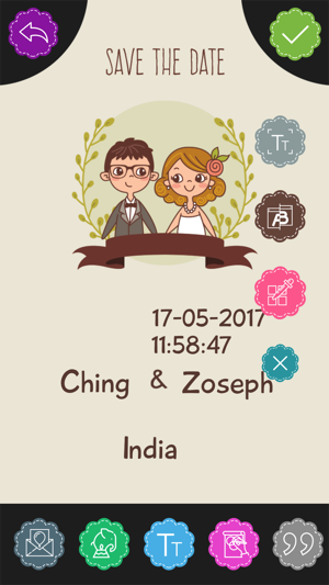 Custom Engagement Invitation Card Maker(圖5)-速報App