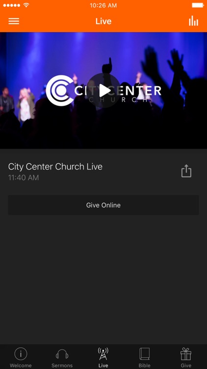City Center Church App