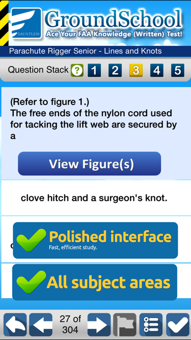 How to cancel & delete FAA Parachute Rigger Test Prep from iphone & ipad 3