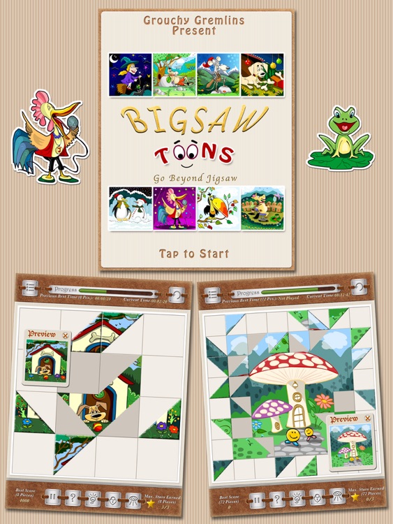 Bigsaw Toons - Cartoon Puzzles (Go Beyond Jigsaw)