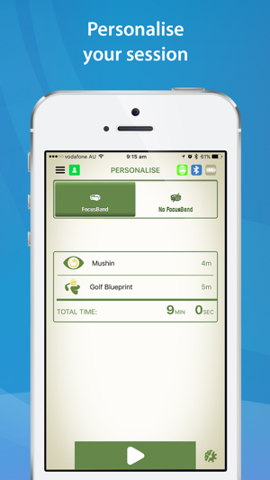 FocusBand NeuroSkill - Golf(圖5)-速報App