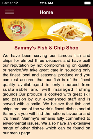 Sammy’s Fish & Chip Shop screenshot 2