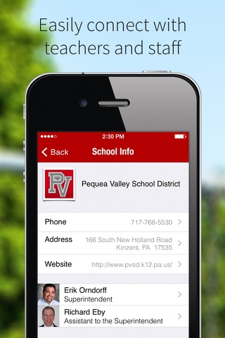 Pequea Valley School District screenshot 2