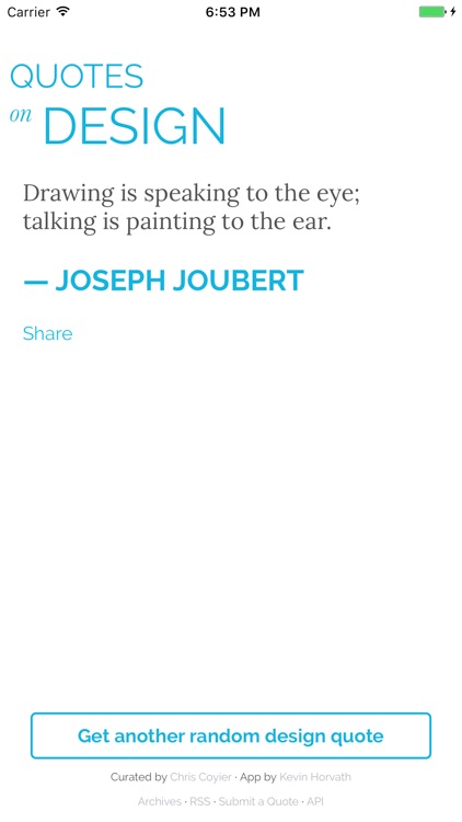 Quotes On Design - Random Curated Design Quotes