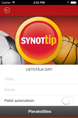 SynotTip sporta likmes screenshot 3