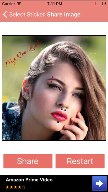 Piercing Studio Booth Photo Maker For Hot Looks