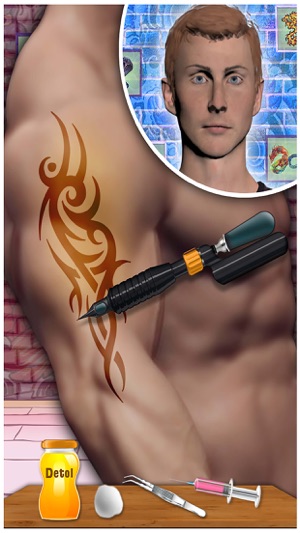 Celebrity Tattoo Design 3D : Virtual Tattoo Maker(圖3)-速報App
