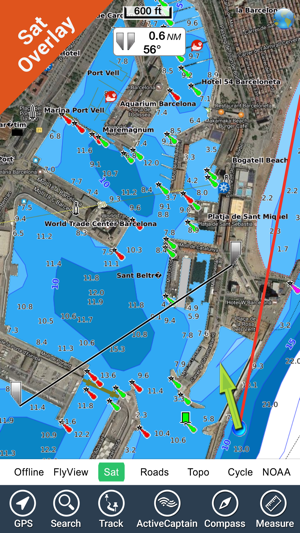 Marine: Catalonia (Spain) HD - GPS Map Navigator(圖1)-速報App