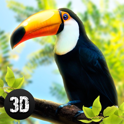 Toucan Simulator: Flying Bird Life 3D icon
