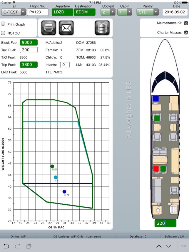 Pan Aero Weight and Balance Falcon Business Jets(圖1)-速報App