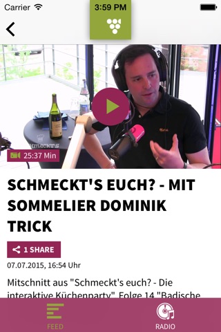Rebland FM – Das Wein- & Genussradio screenshot 2