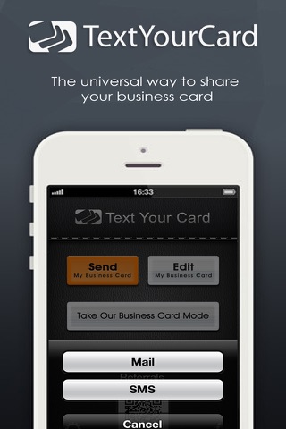 TextYourCard Business Card screenshot 4