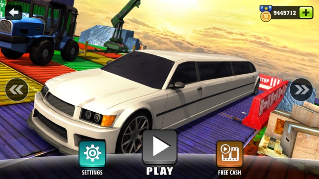 Limousine Car Driving Simulator - Impossible Track(圖2)-速報App