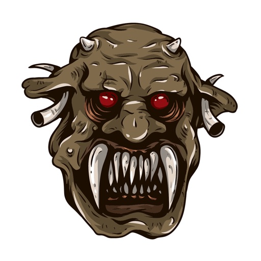 Monster Face Stickers icon