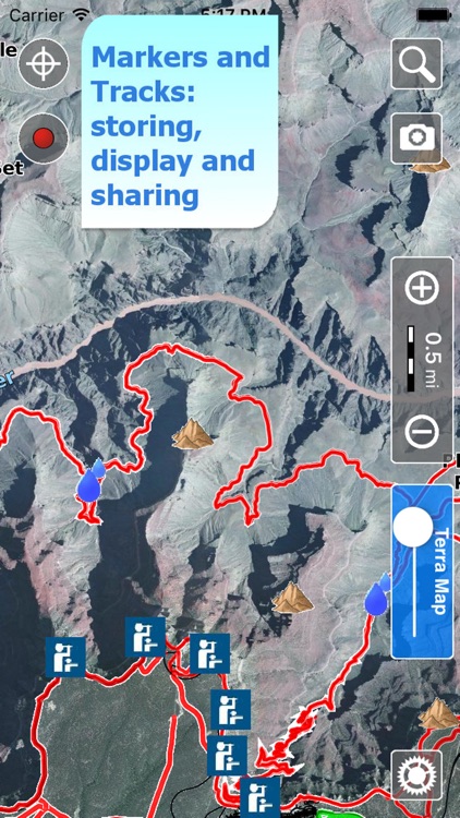 Trails of Grand Canyon NP - GPS Maps for Hiking screenshot-3