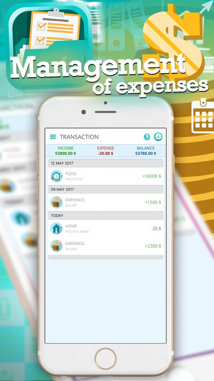 Money Manager - Tracking of Income and expenses