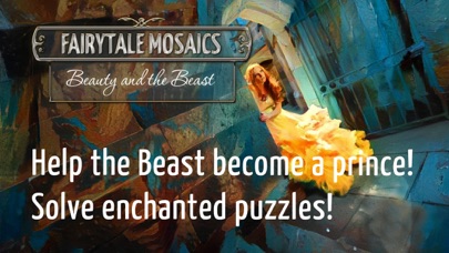 How to cancel & delete Fairytale Mosaics. Beauty and the Beast's puzzles from iphone & ipad 1