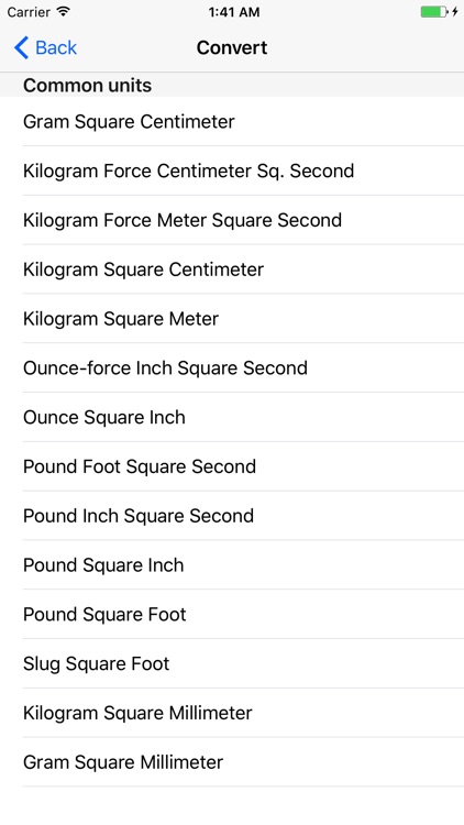 Moment of inertia converter