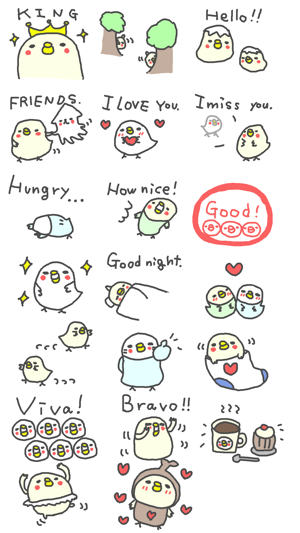 English Bird Stickers!(圖3)-速報App