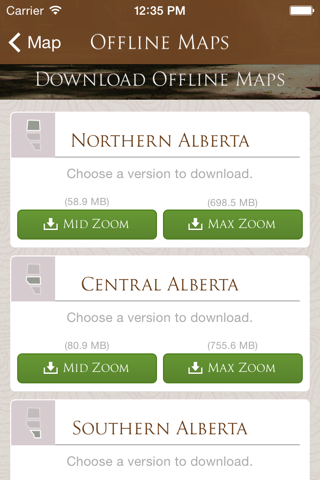 Alberta Campground Guide screenshot 3