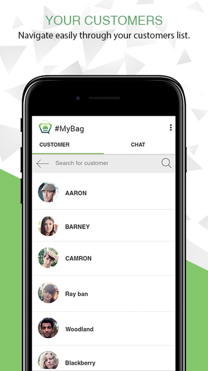 HashMyBag - Merchant Chat App