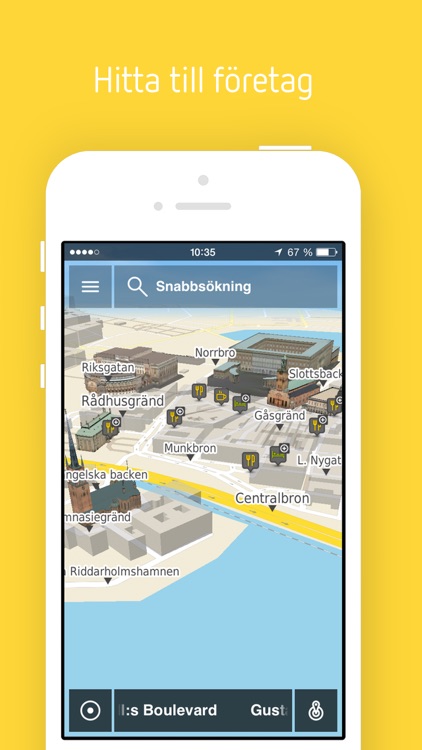 Eniro Navigation - Offline GPS, kartor & trafik
