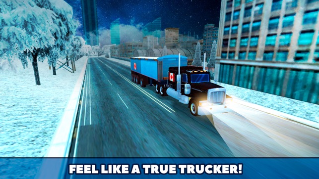 Canada Cargo Truck Driving Simulator 3D(圖1)-速報App